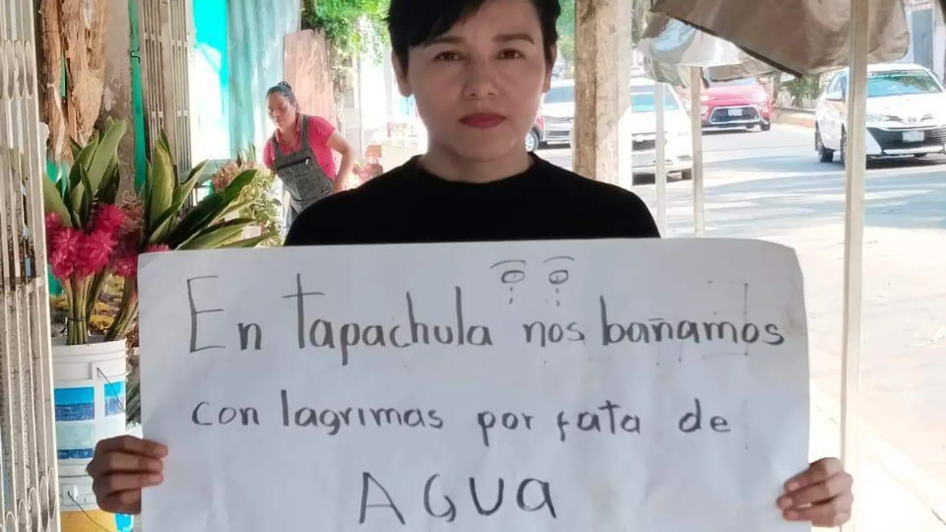 protesta agua